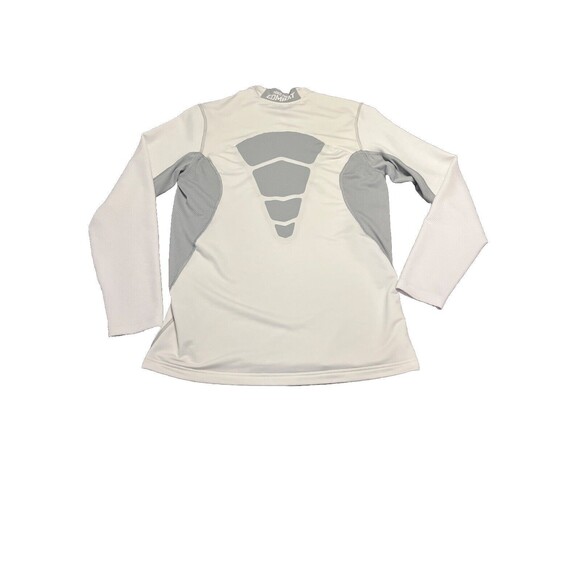 Nike Mens Pro Combat Dri Fit Crew Neck Long Sleeve Fitted Pullover Shirt Size M - Picture 11 of 13